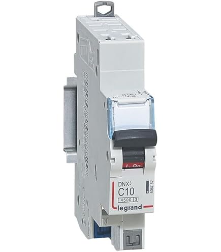 Legrand 406784 Circuit Breaker Phase Neutral Phase 1P+N 20A C